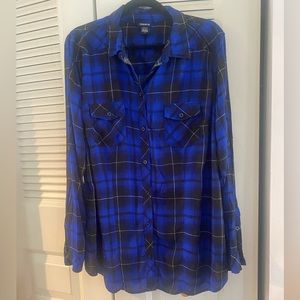 Torrid Button Down Shirt, Size 2X (Torrid Size 2).